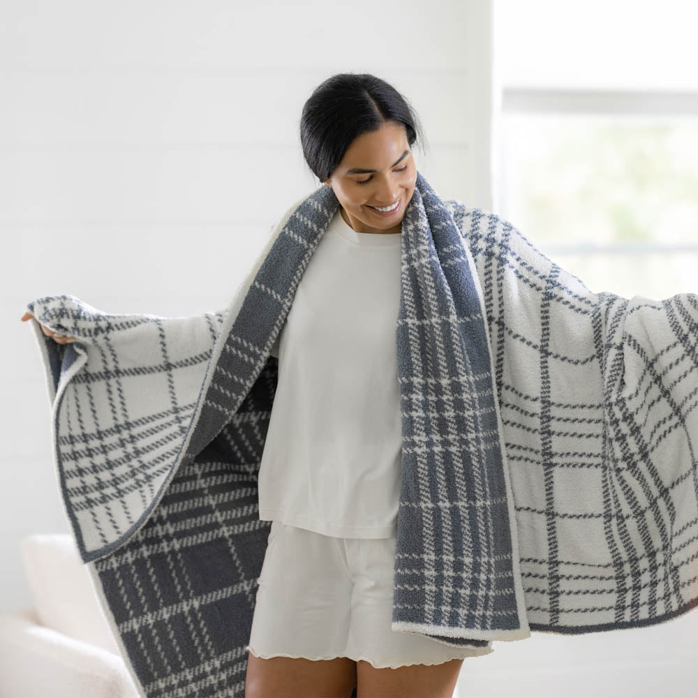 Plaid MellowSoft Throw