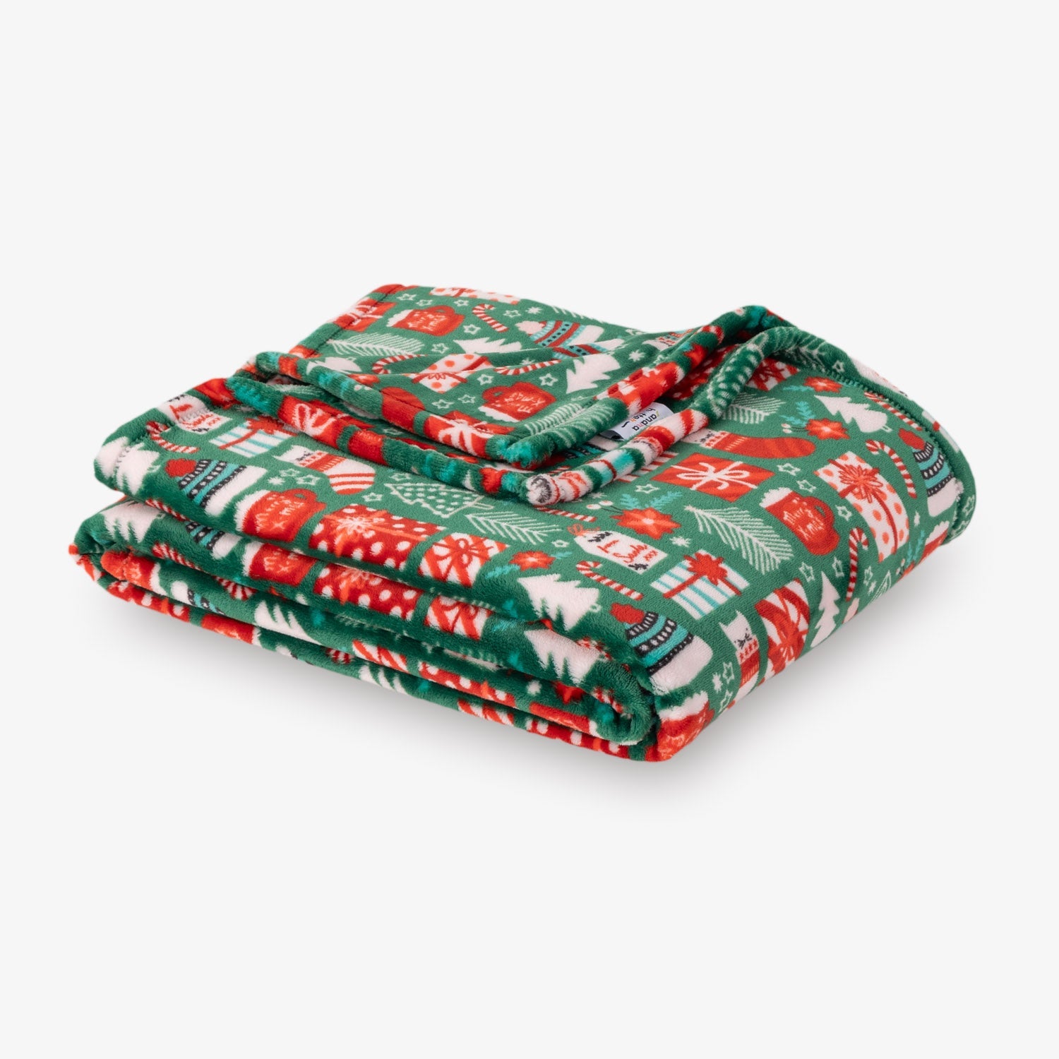 Holiday Printed VelvetLoft® Throw