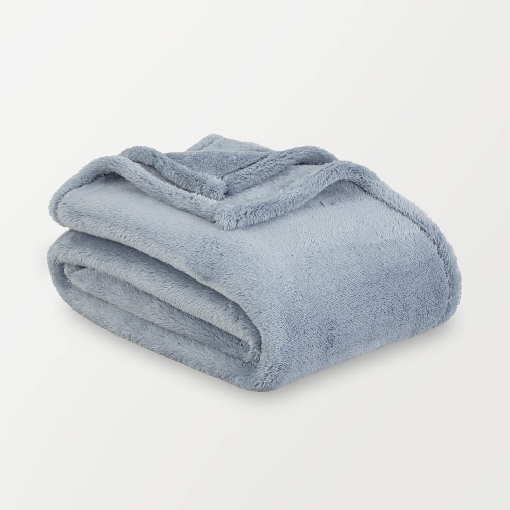 Extra-Fluffy™ Robe + Throw