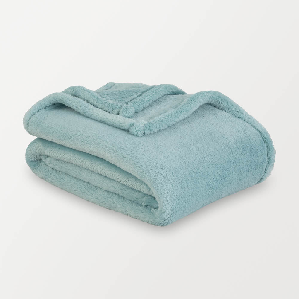 Extra-Fluffy™ Robe + Throw