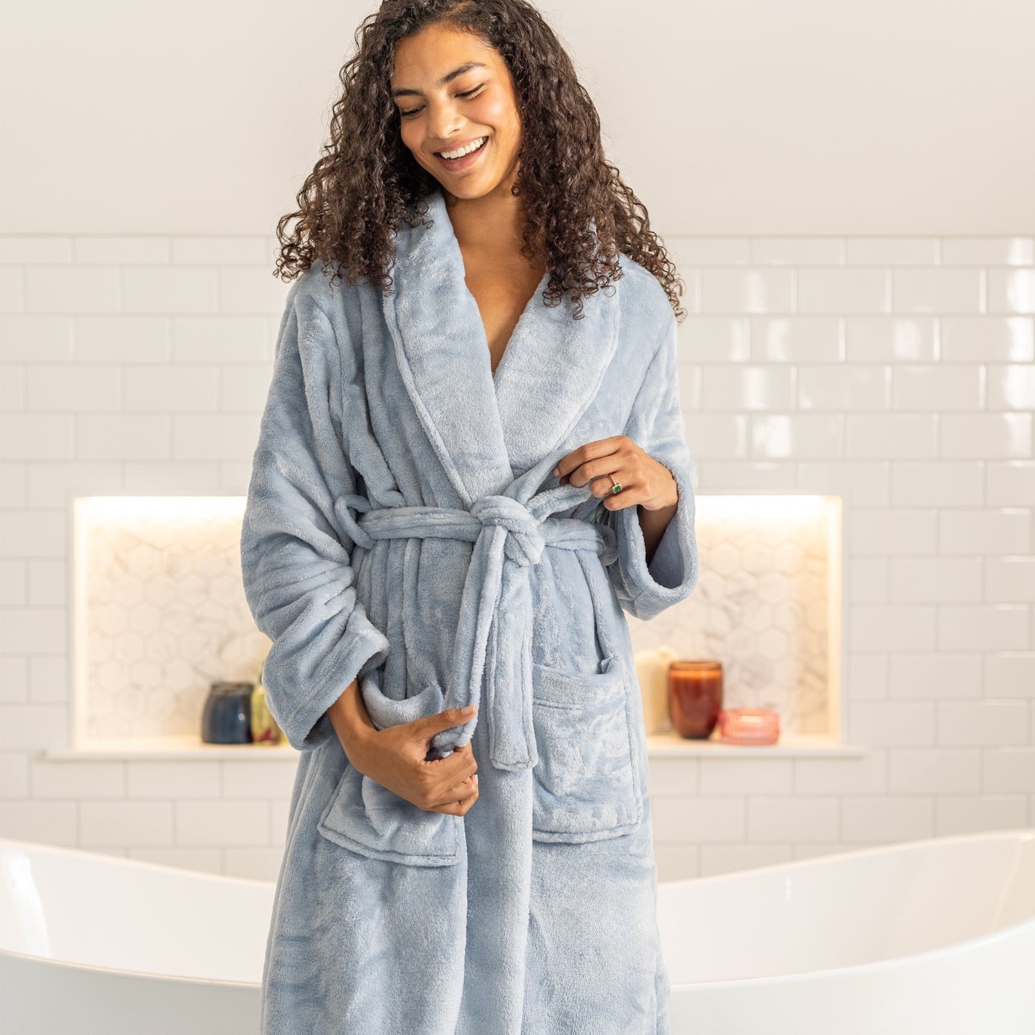 VelvetLoft® Plush Luxury Spa Robe
