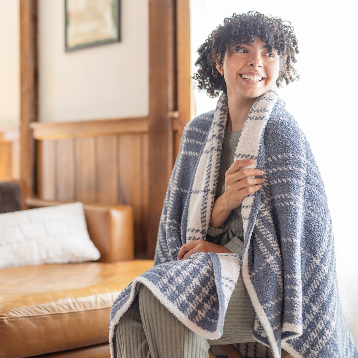 Plaid MellowSoft Throw