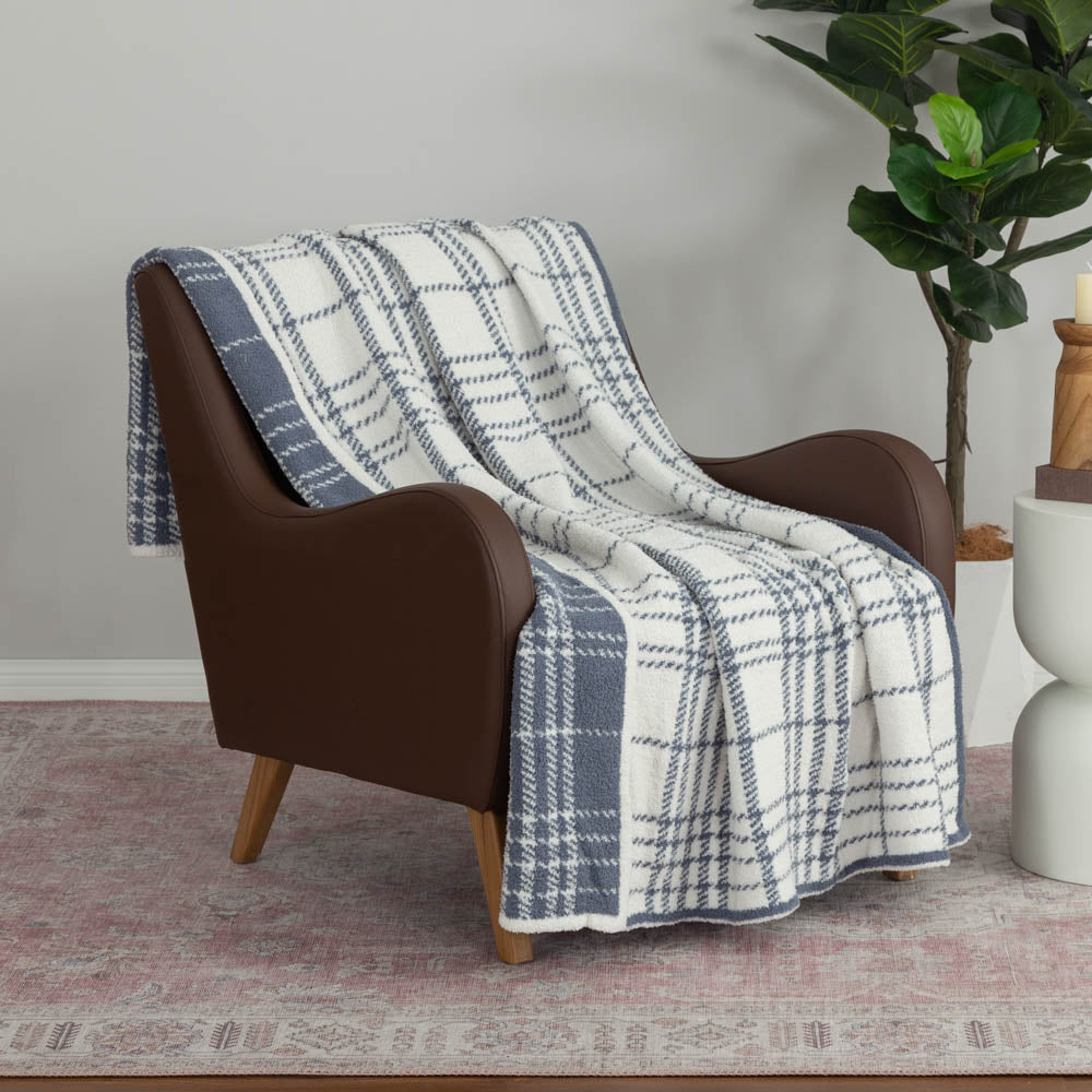 Plaid MellowSoft Throw