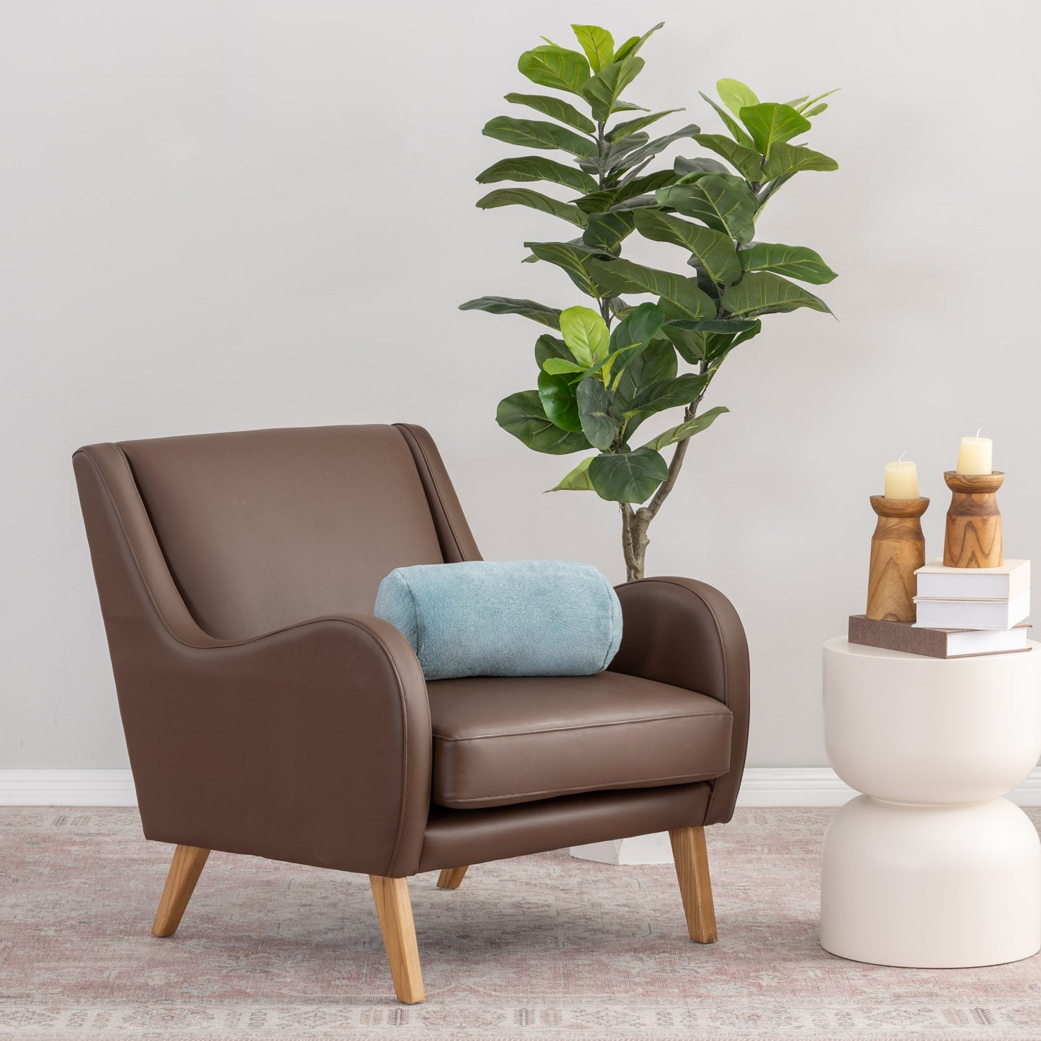 EcoThread® VelvetLoft® Neckroll Pillow