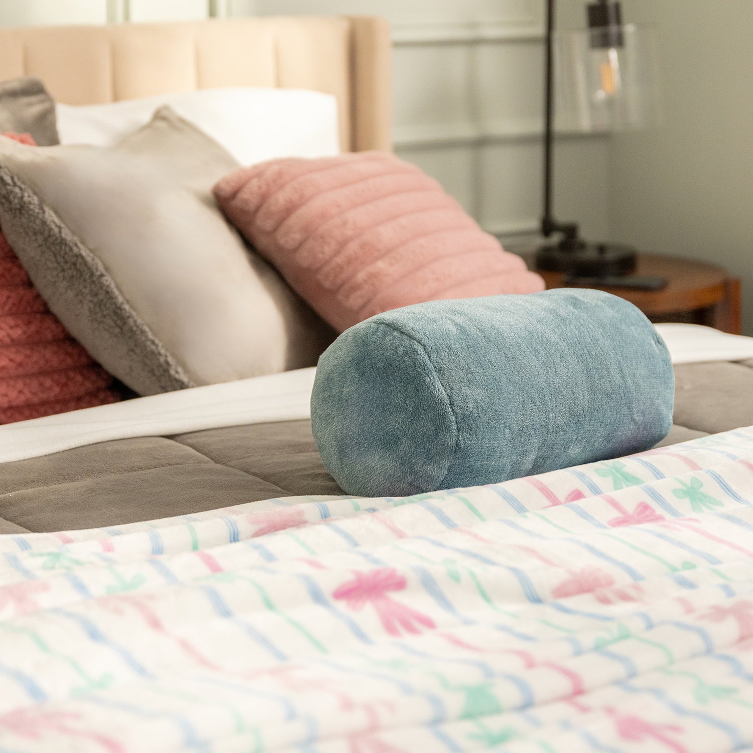 EcoThread® VelvetLoft® Neckroll Pillow