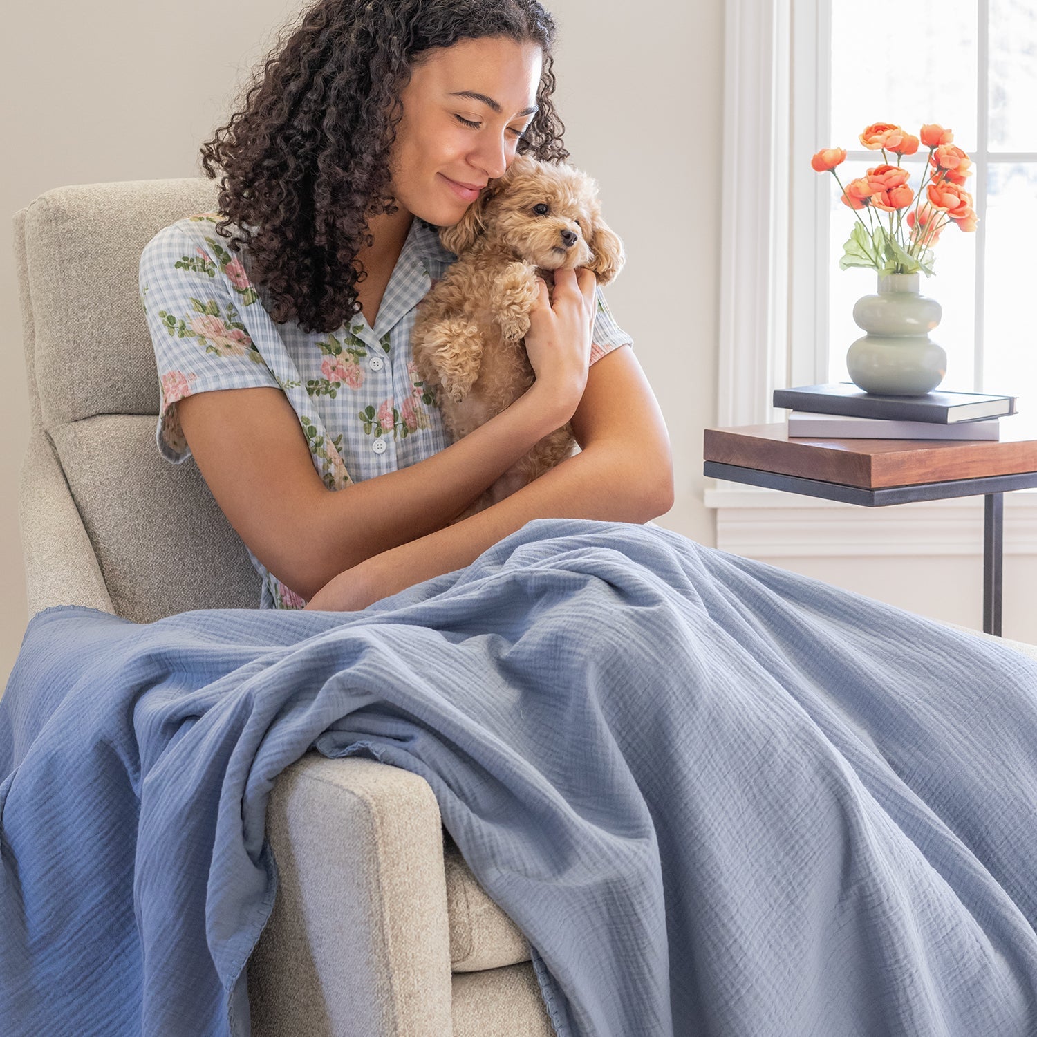 VelvetLoft® Gauze Throw