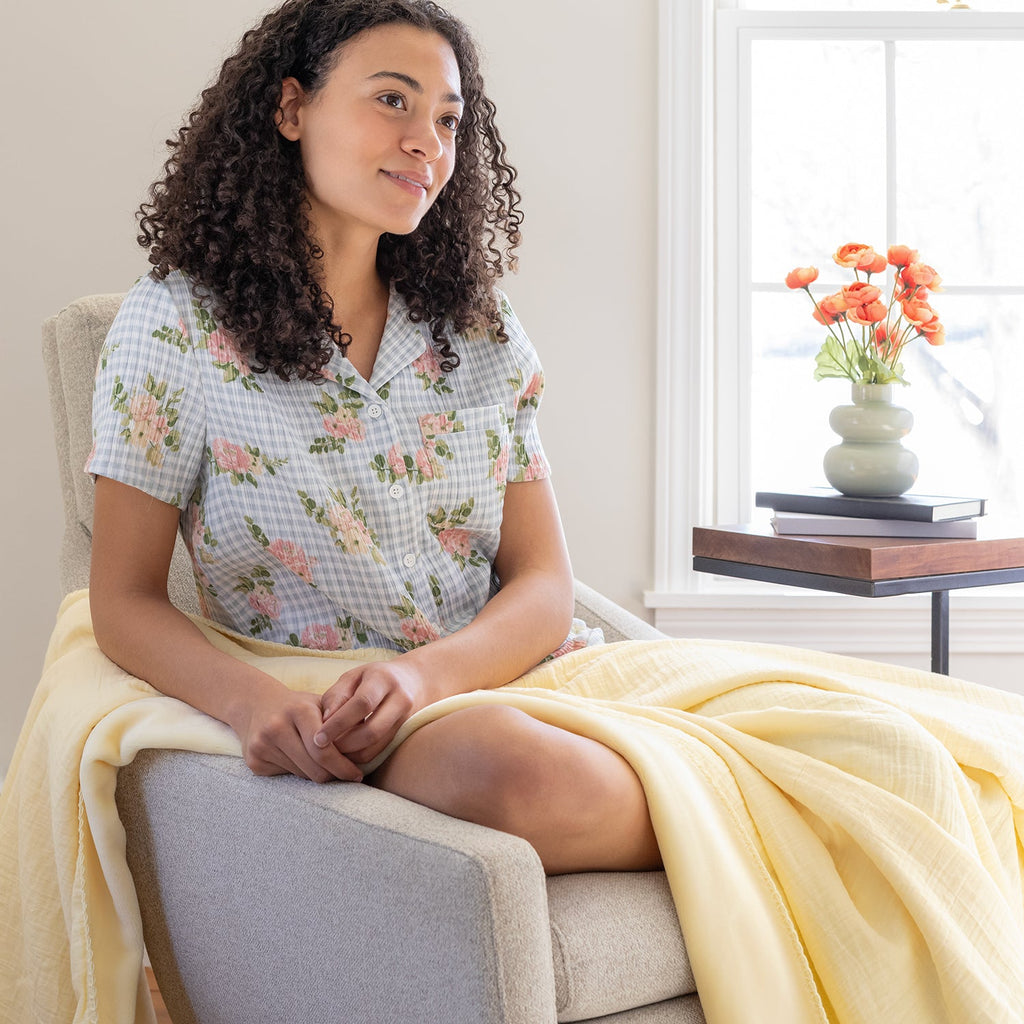 VelvetLoft® Gauze Throw