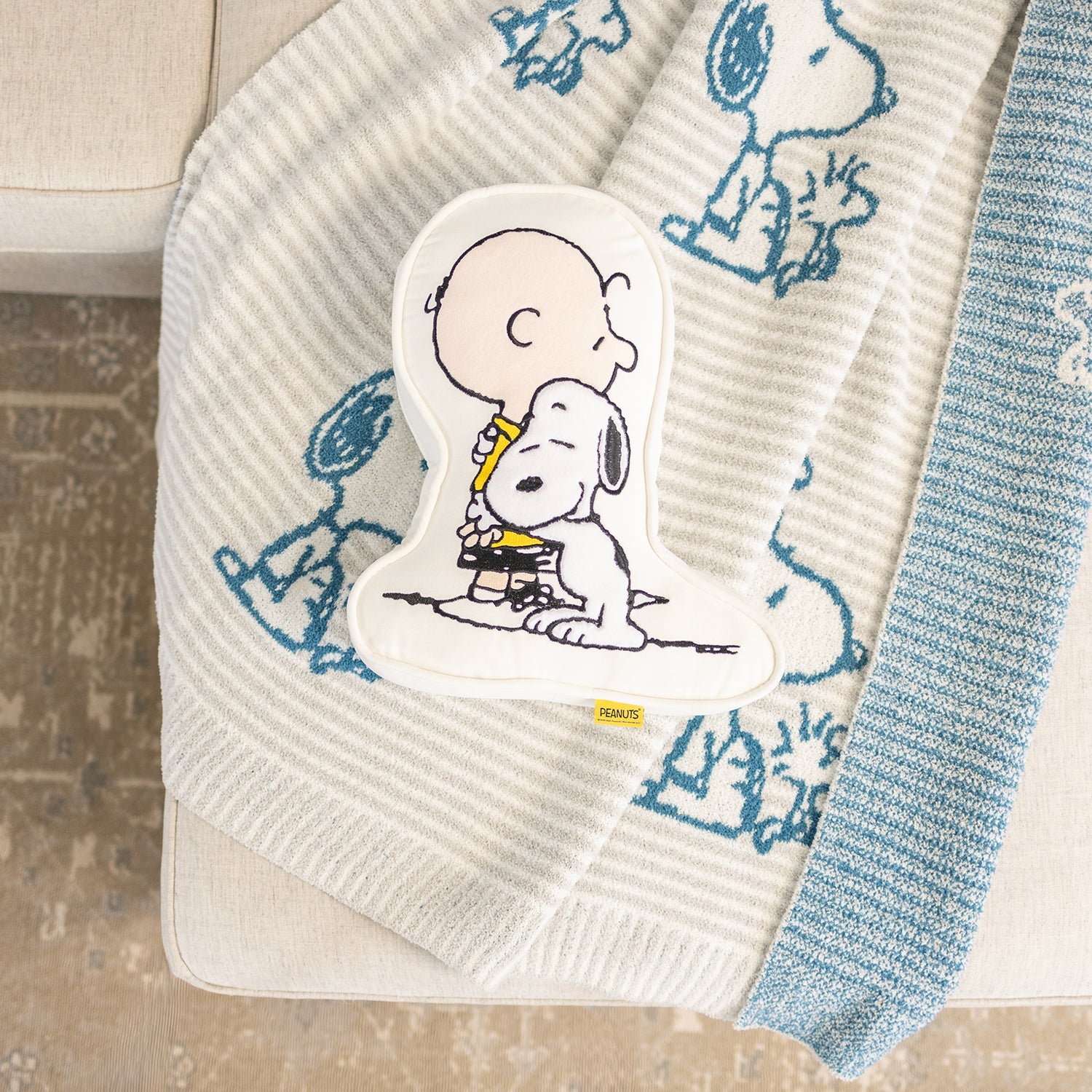 Peanuts® Charlie Brown & Snoopy Pillow