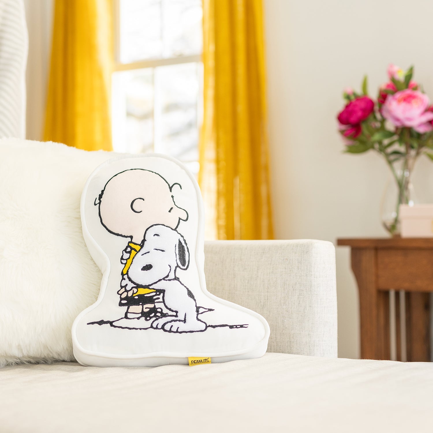 Peanuts® Charlie Brown & Snoopy Pillow