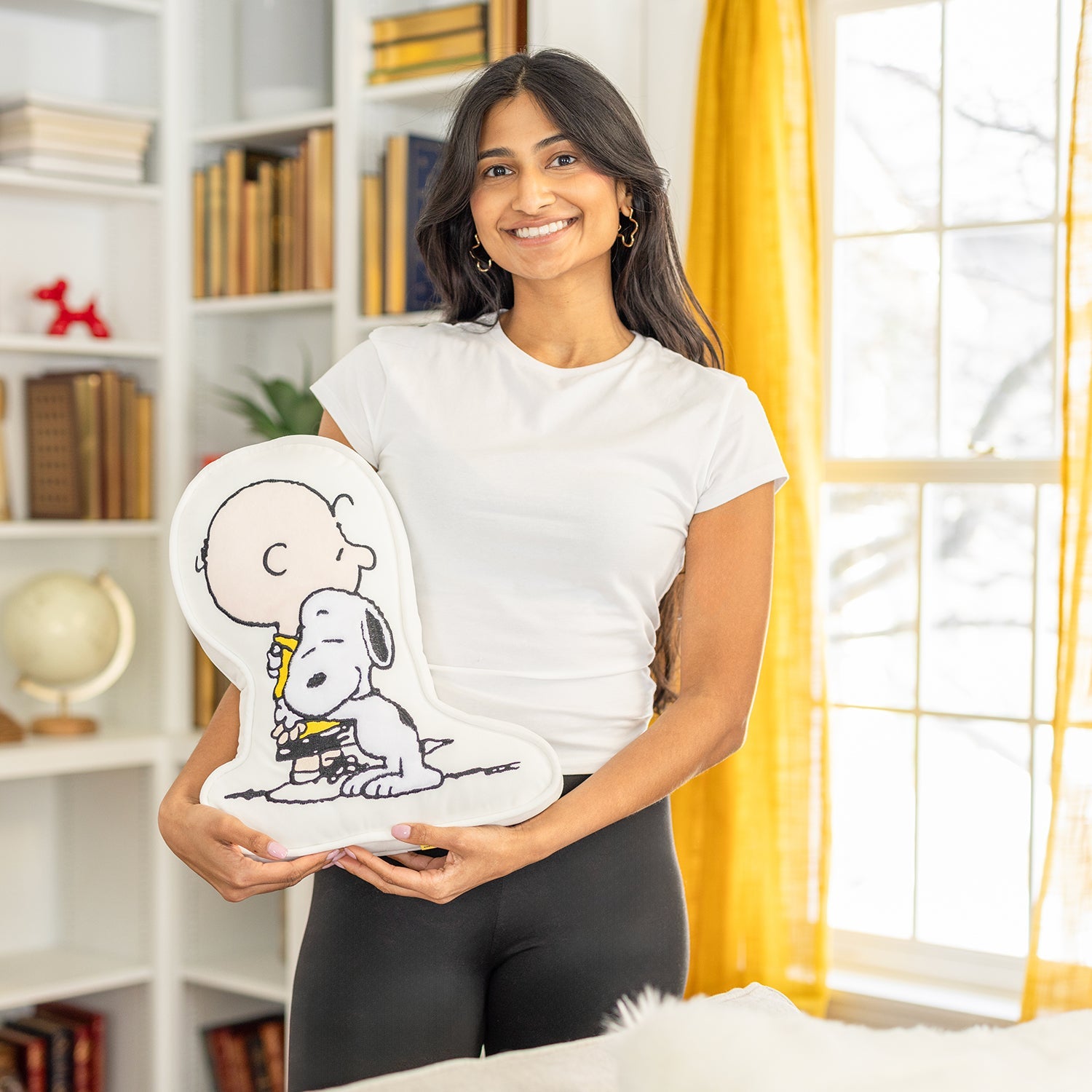 Peanuts® Charlie Brown & Snoopy Pillow