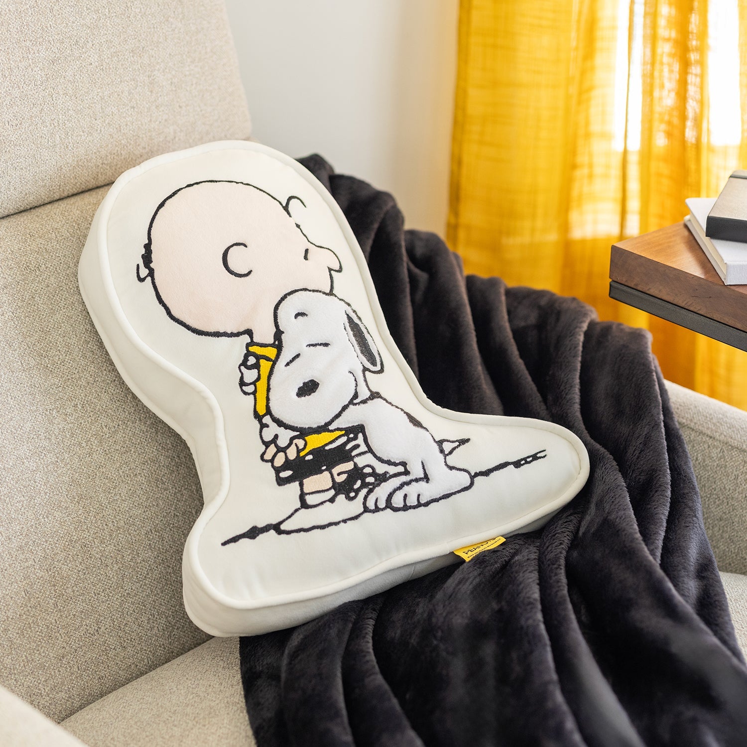 Peanuts® Charlie Brown & Snoopy Pillow