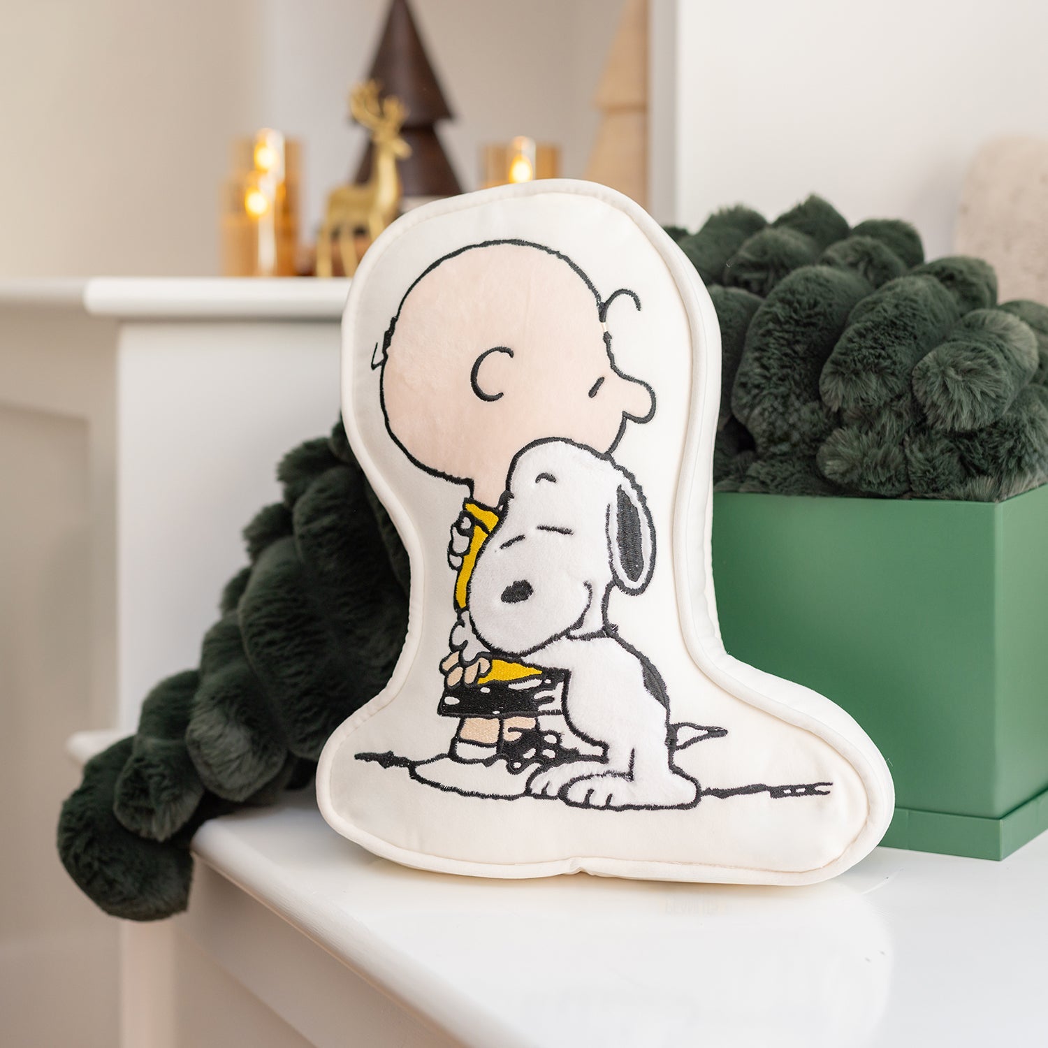 Peanuts® Charlie Brown & Snoopy Pillow