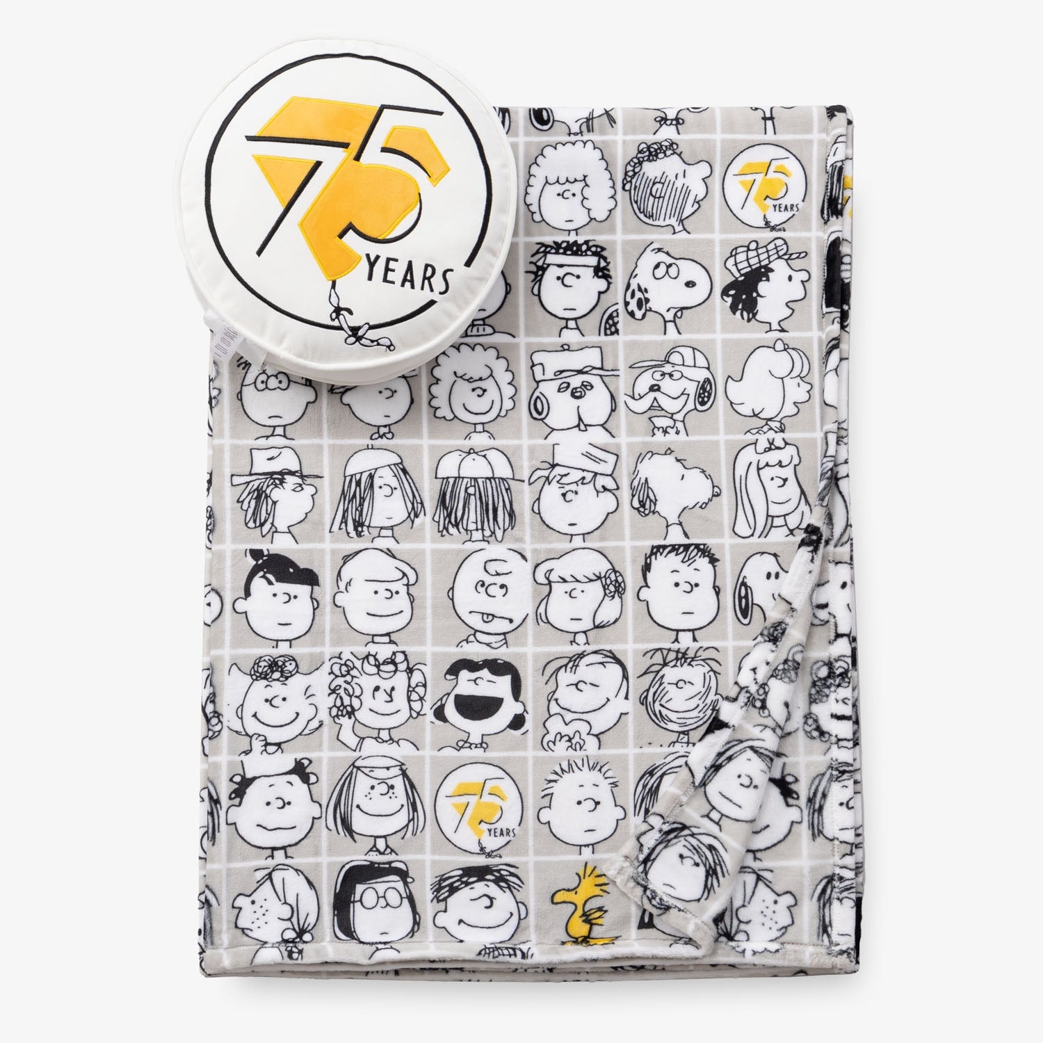 Peanuts® 75th Anniversary Throw & Pillow Set
