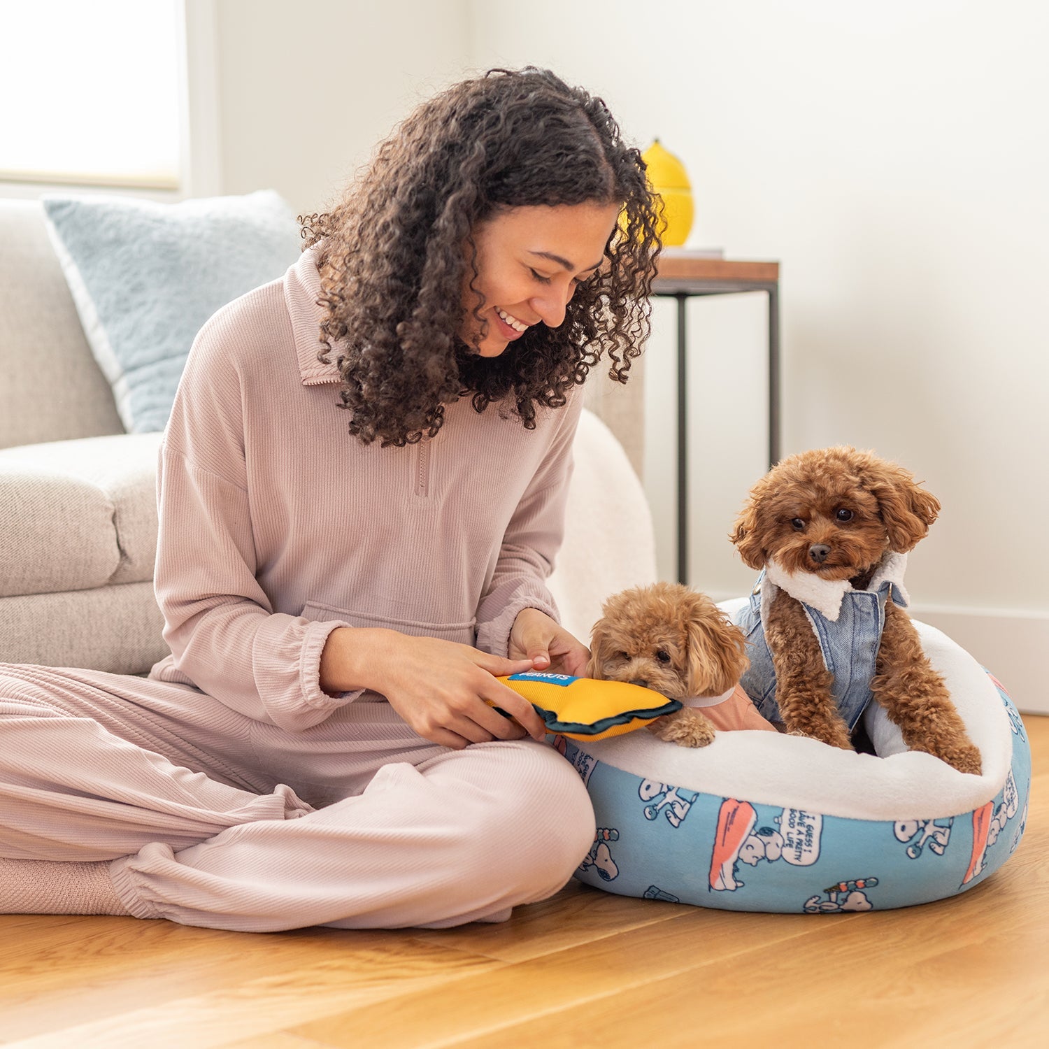 Peanuts® Pet Bed & Dog Toy Set