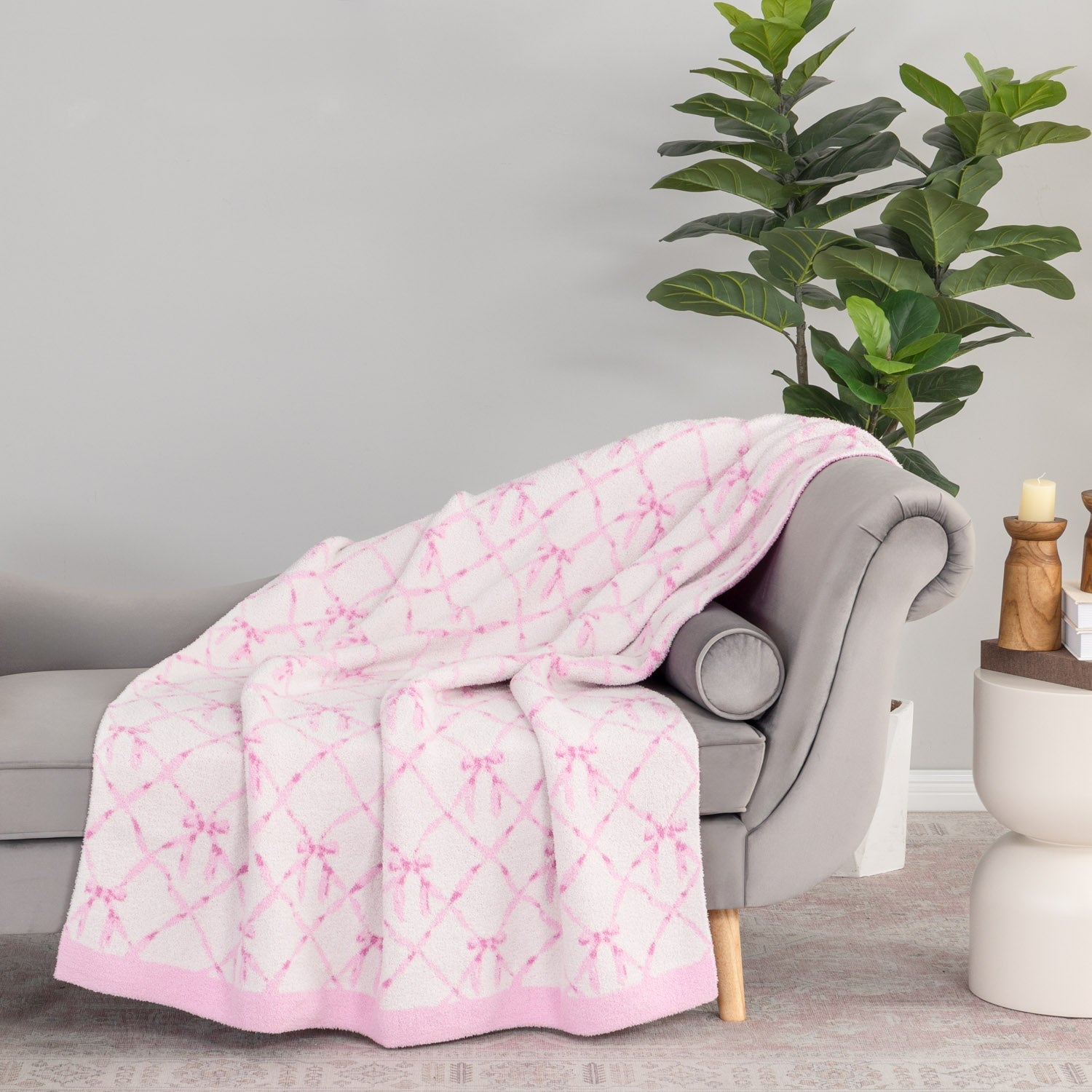 Krissy Mast MellowSoft Bow Throw