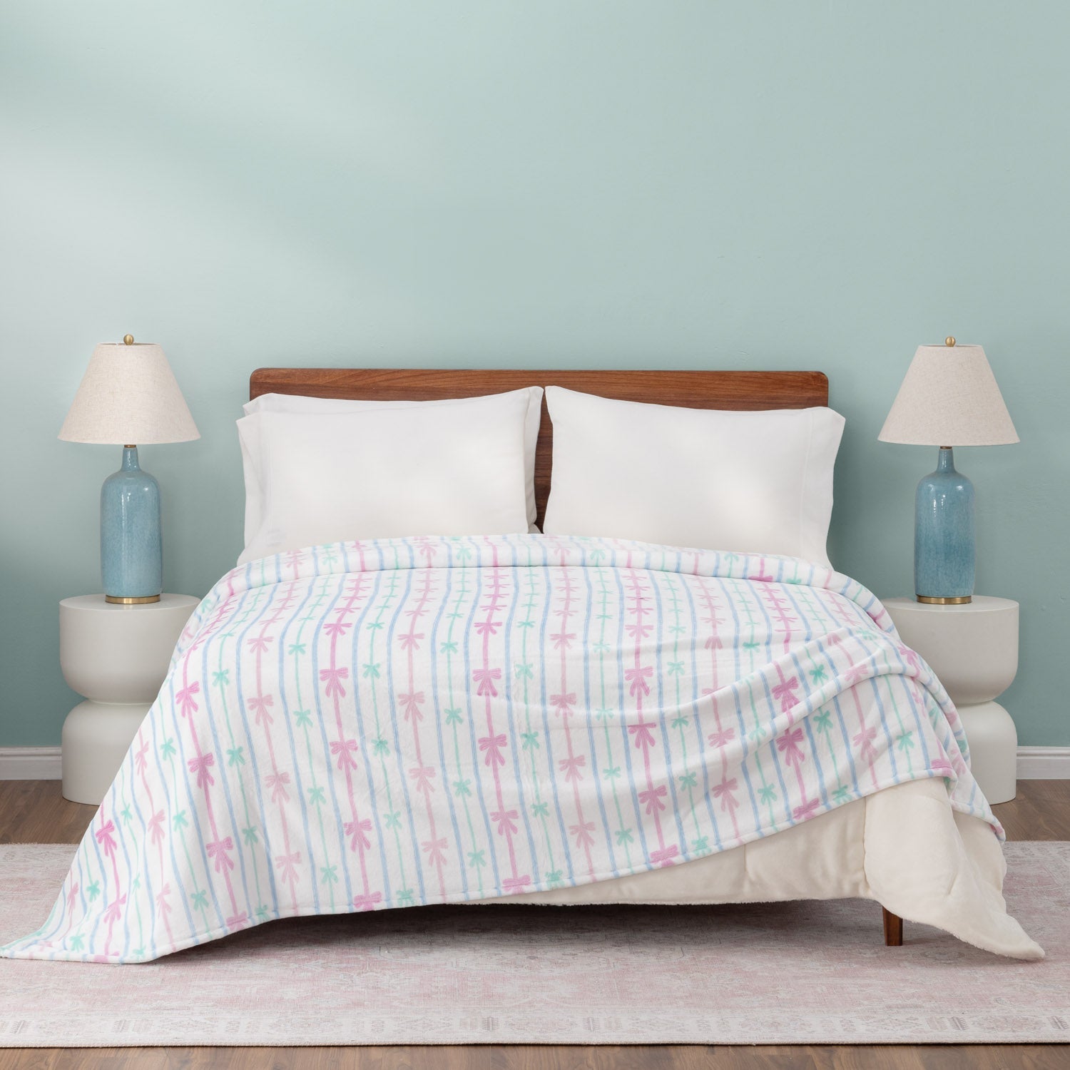 Krissy Mast VelvetLoft® Bow Blanket