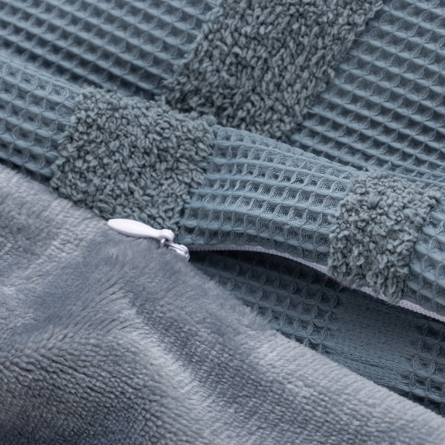 Waffle Stripe Duvet Set