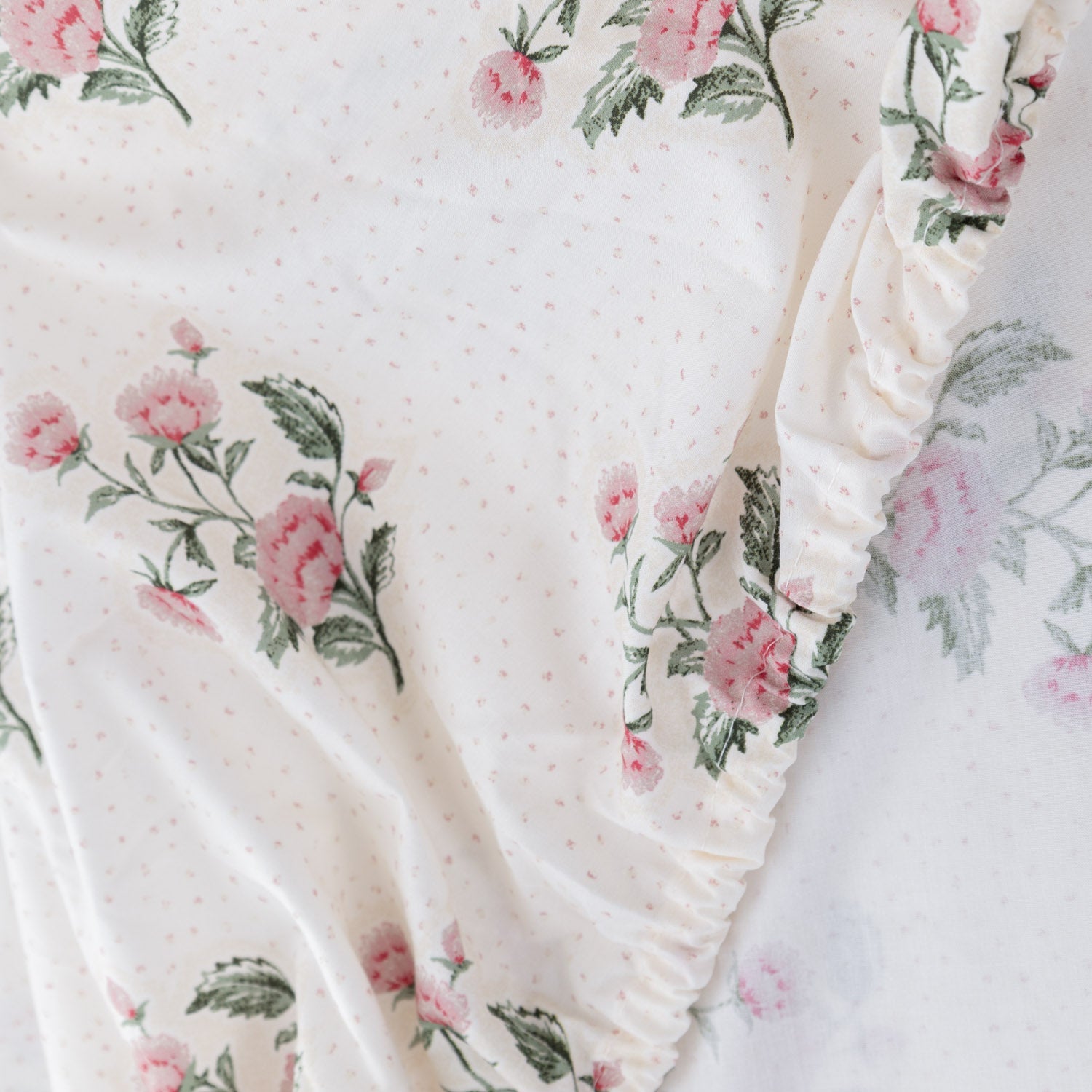 Floral Cotton Percale Sheet Set