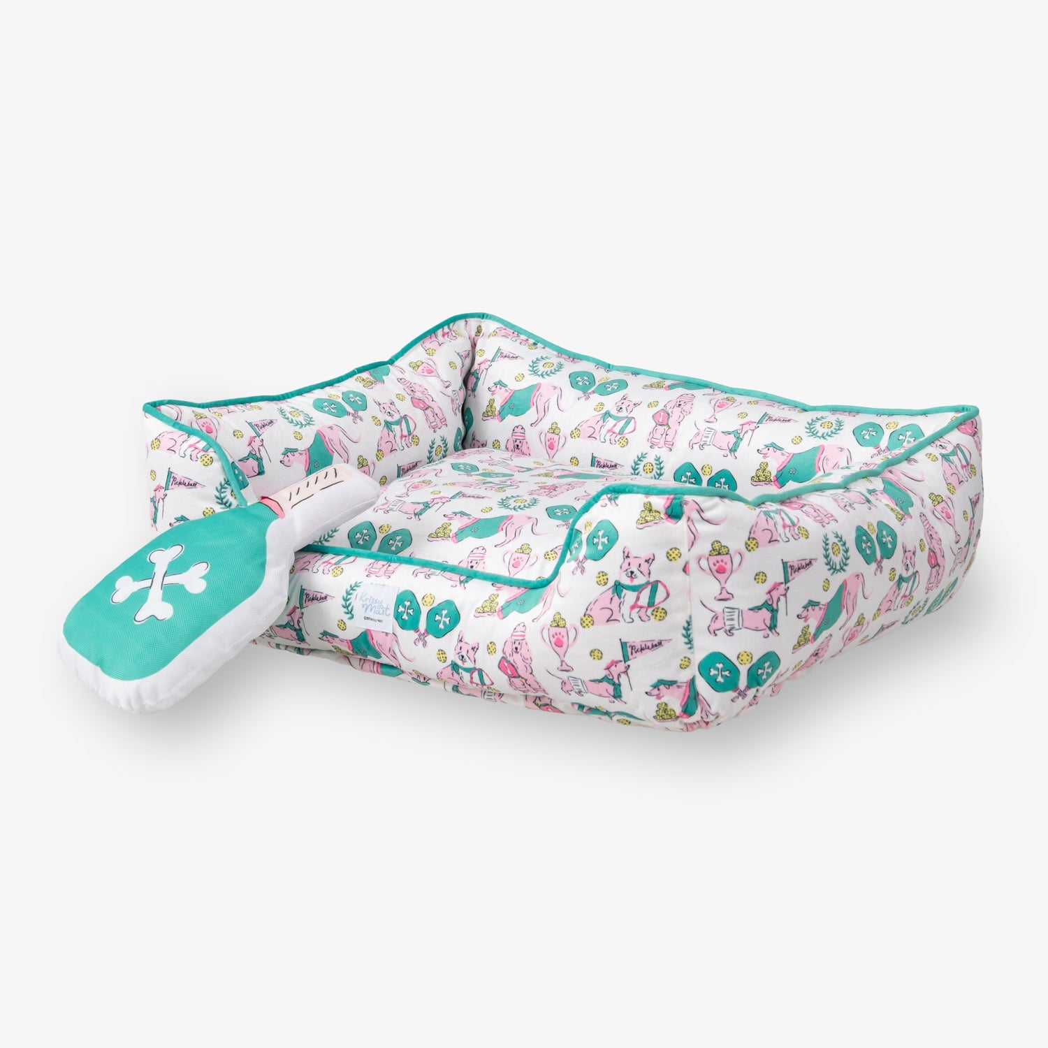 Krissy Mast Pet Bed & Dog Toy Set