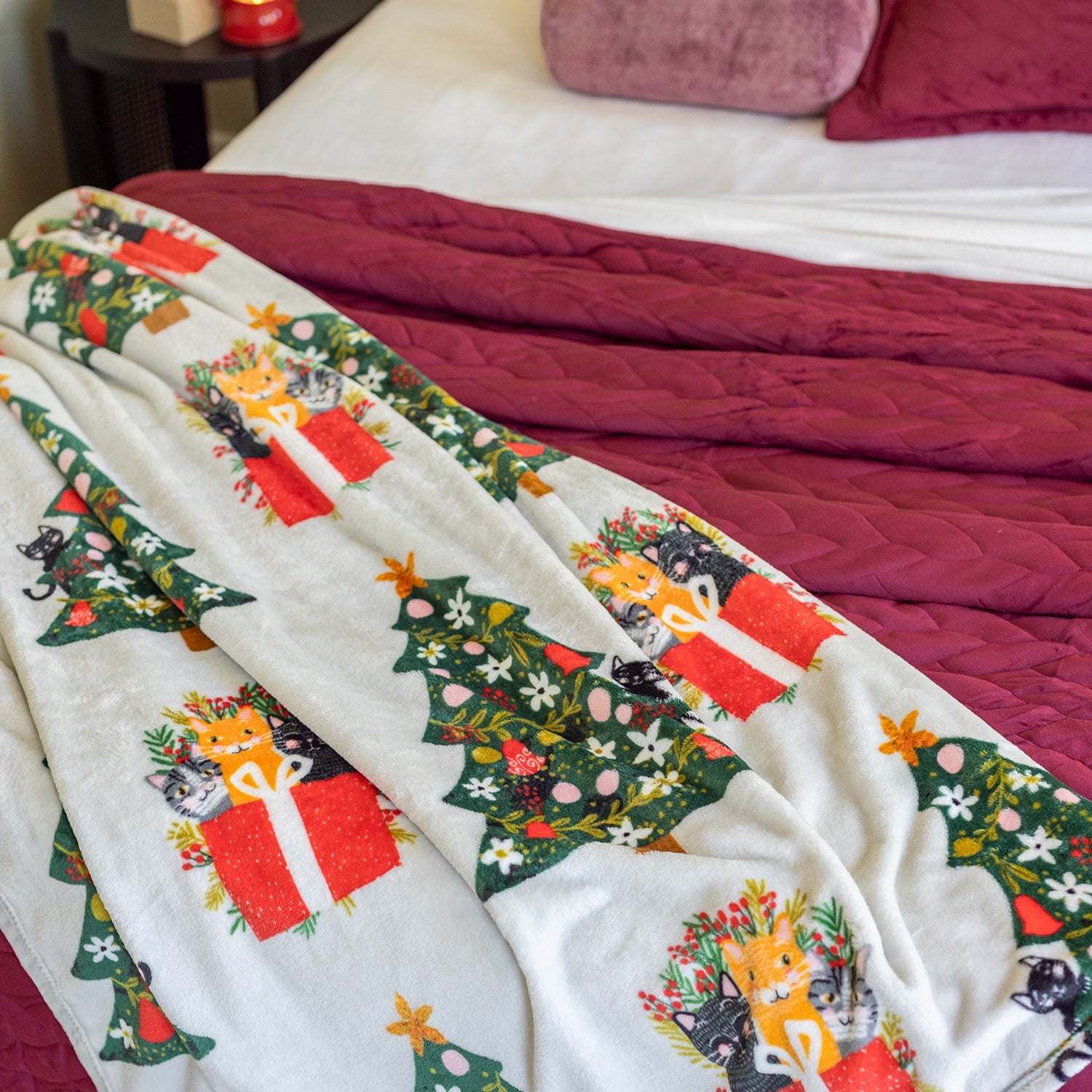 Holiday Printed VelvetLoft® Throw
