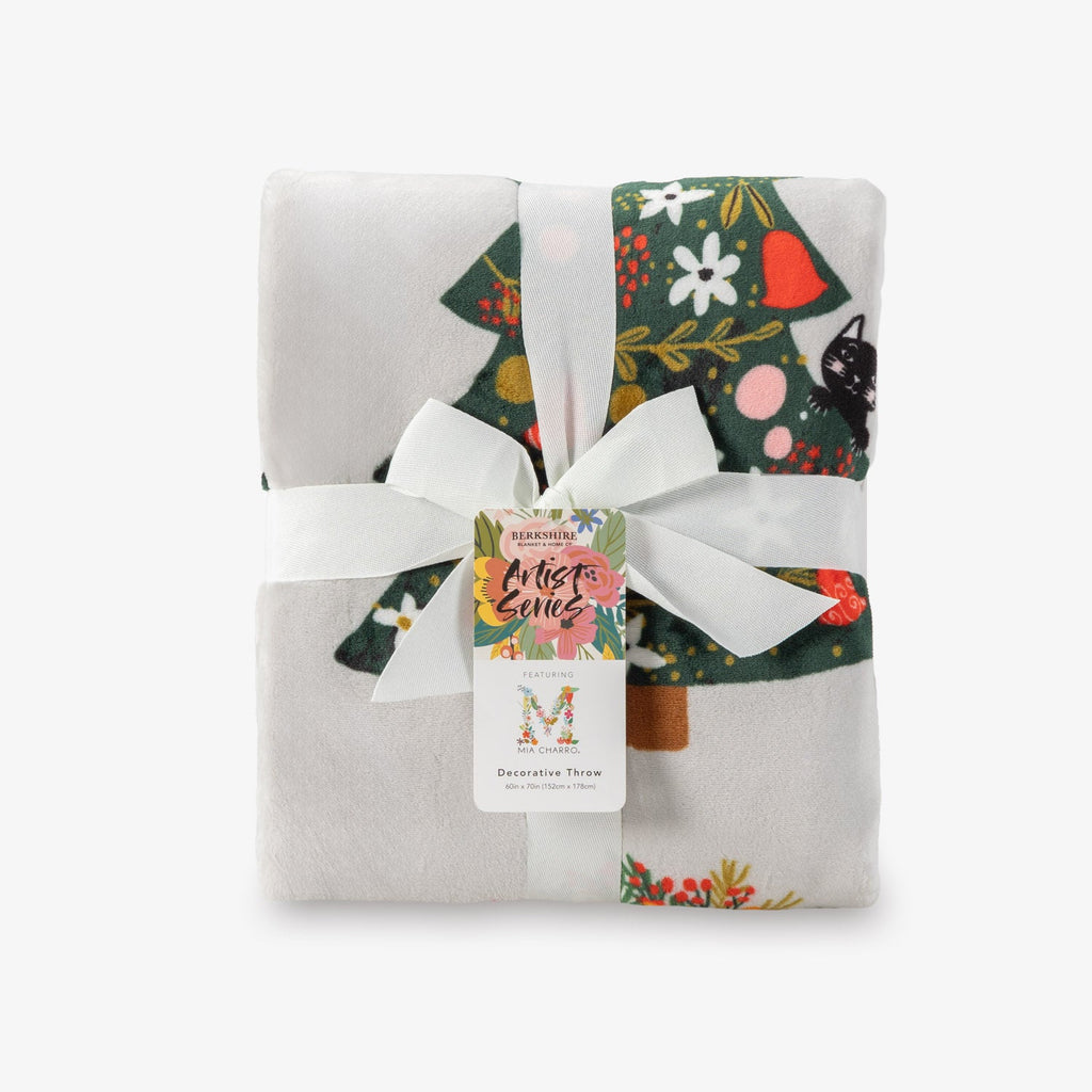Holiday Printed VelvetLoft® Throw