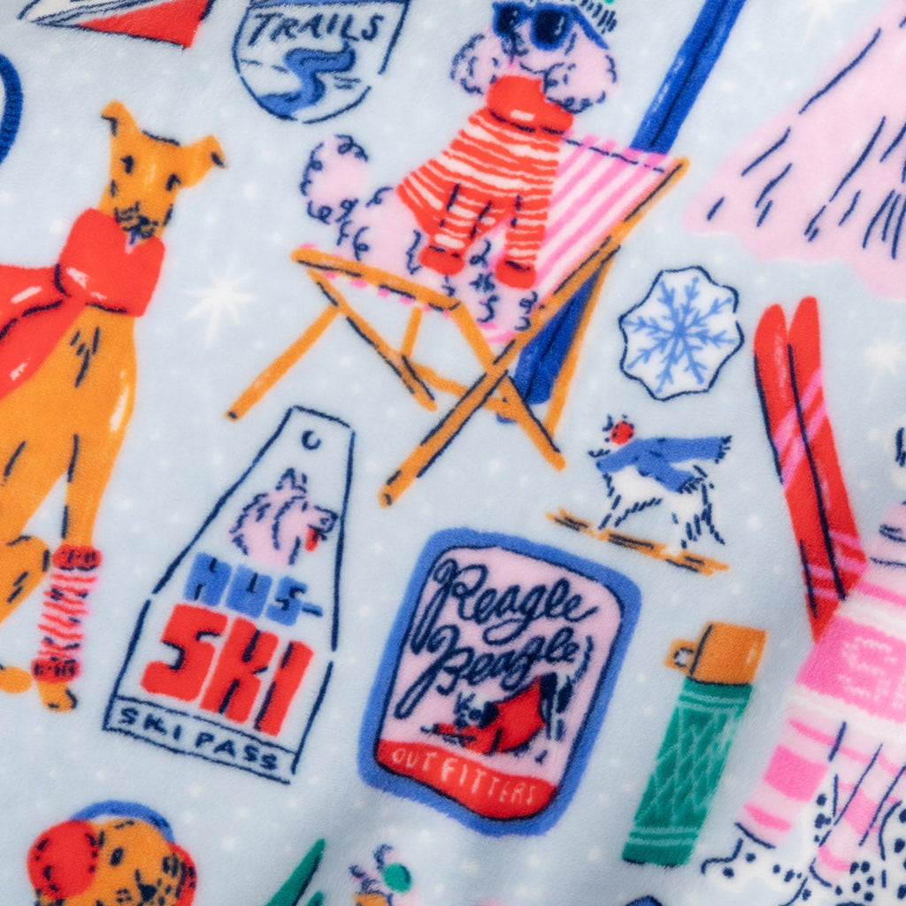 Holiday Printed VelvetLoft® Throw