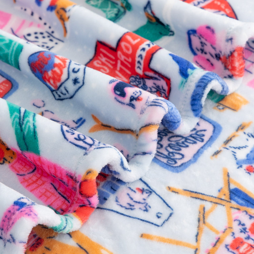 Holiday Printed VelvetLoft® Throw