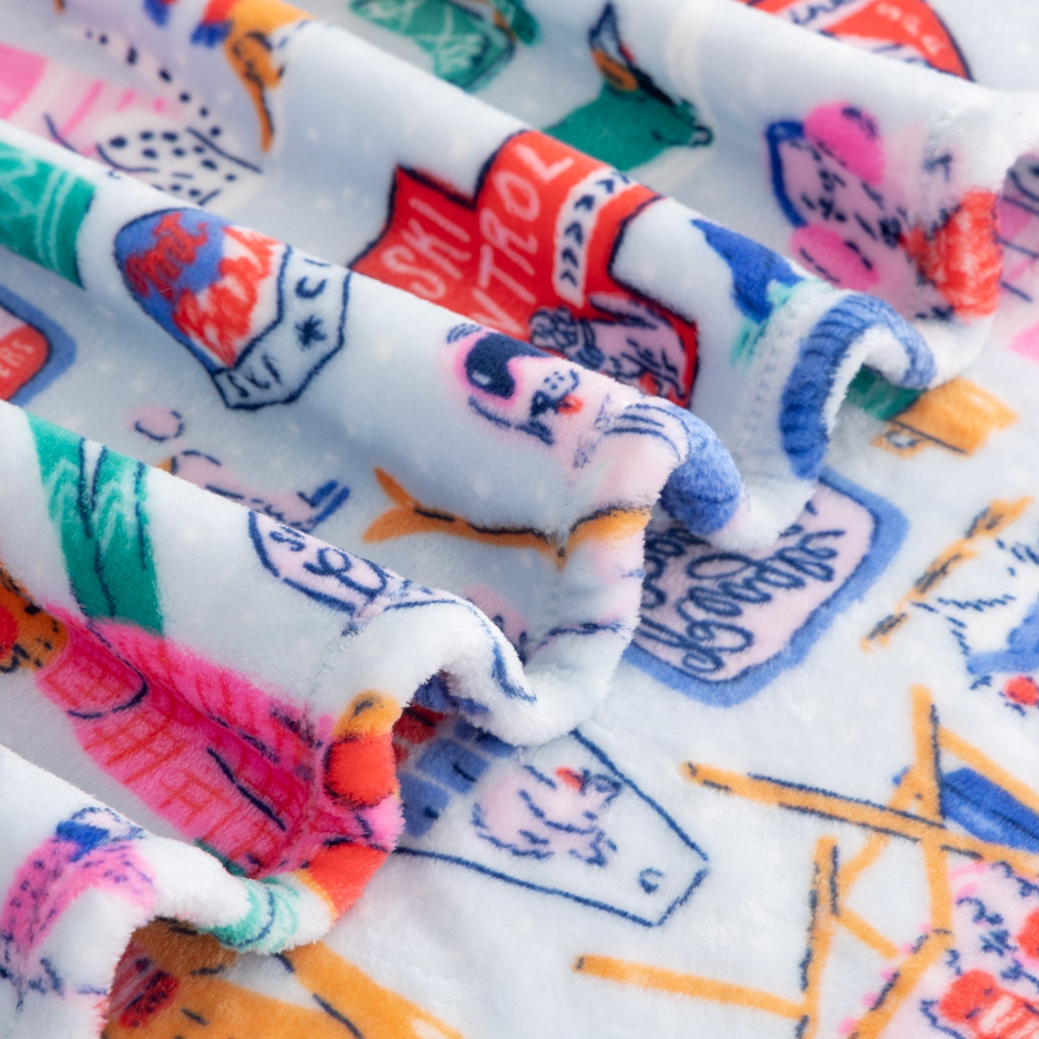 Holiday Printed VelvetLoft® Throw