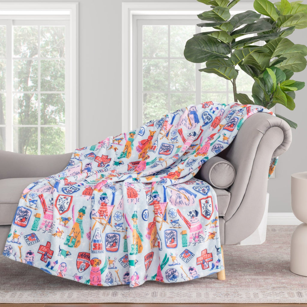 Holiday Printed VelvetLoft® Throw