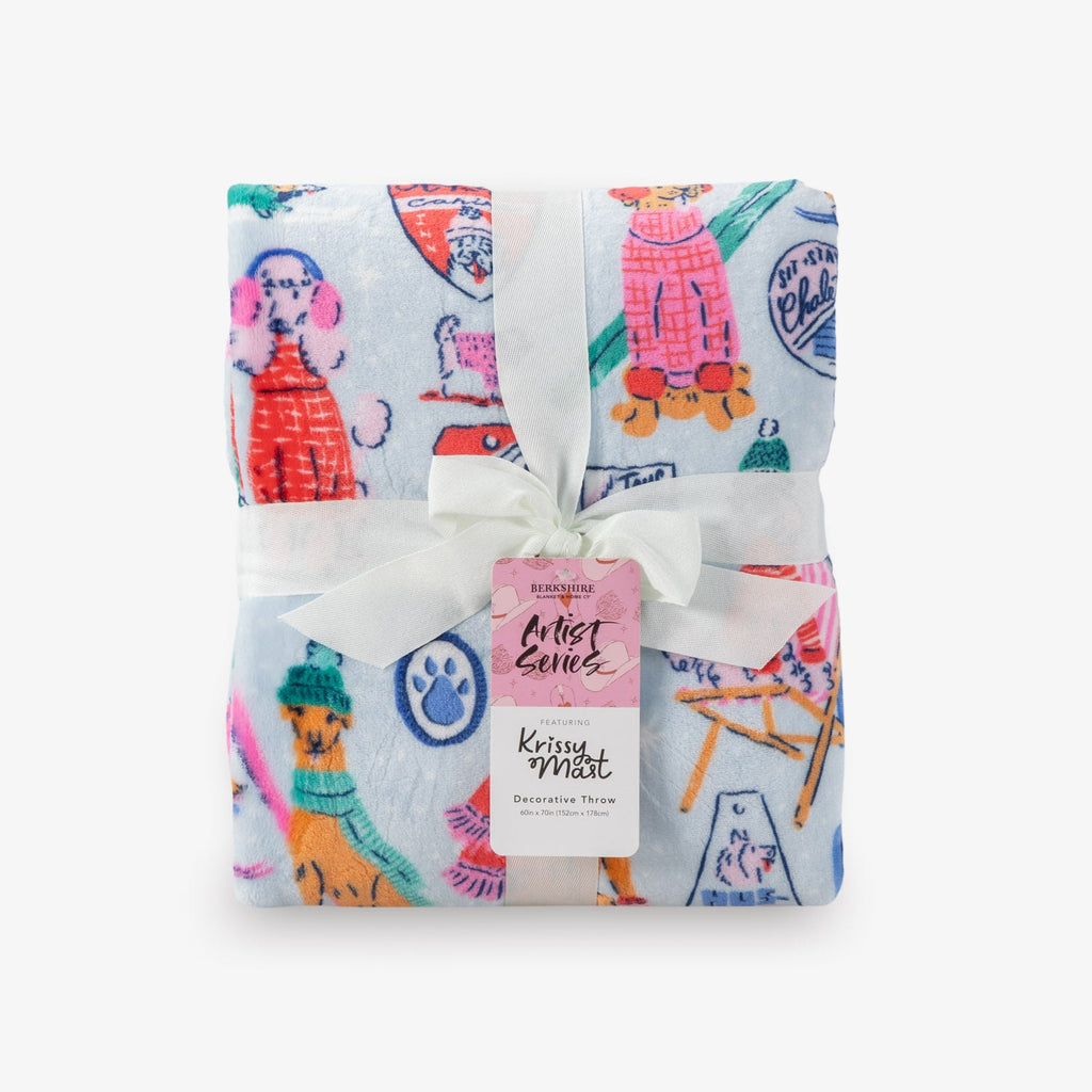 Holiday Printed VelvetLoft® Throw