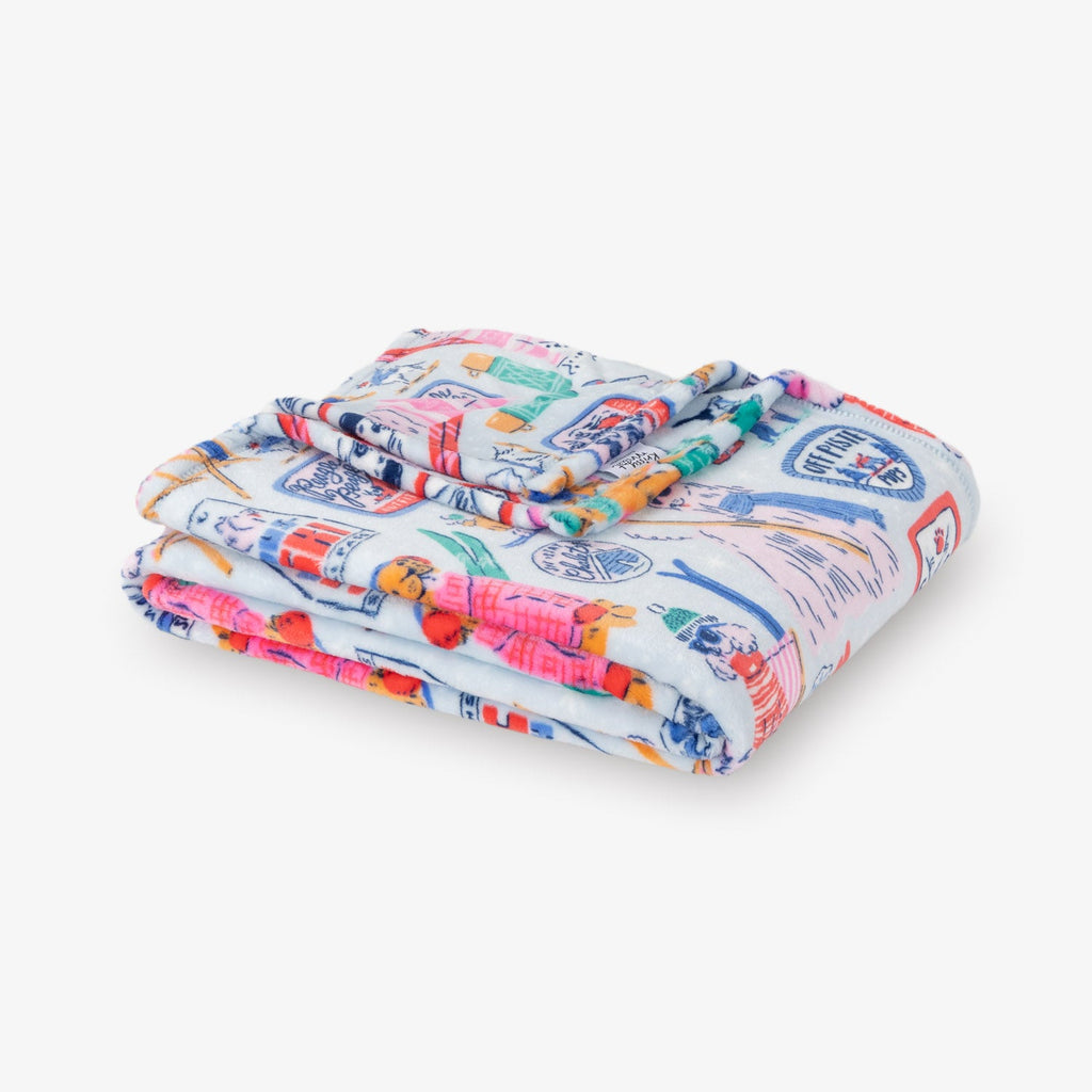 Holiday Printed VelvetLoft® Throw