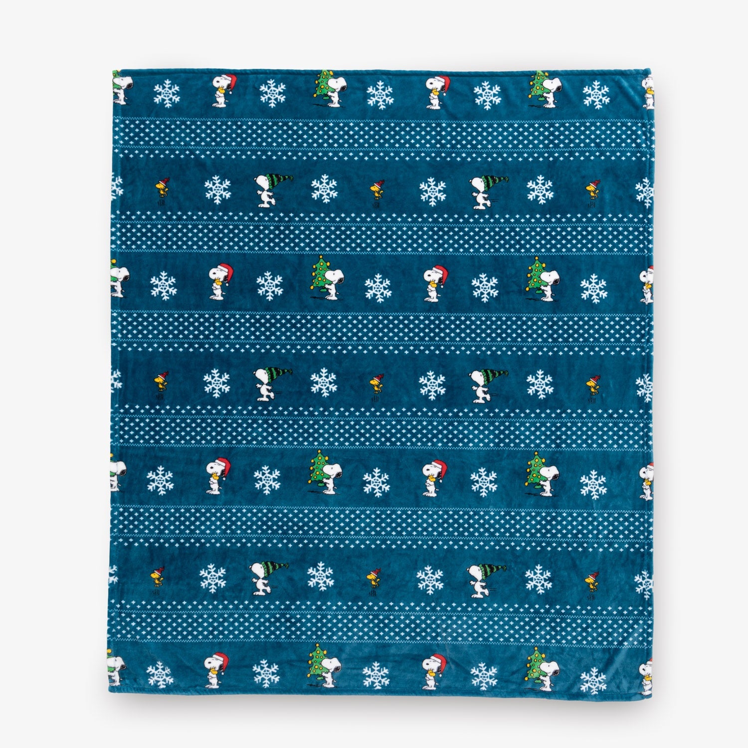 Peanuts® Holiday VelvetLoft® Throw