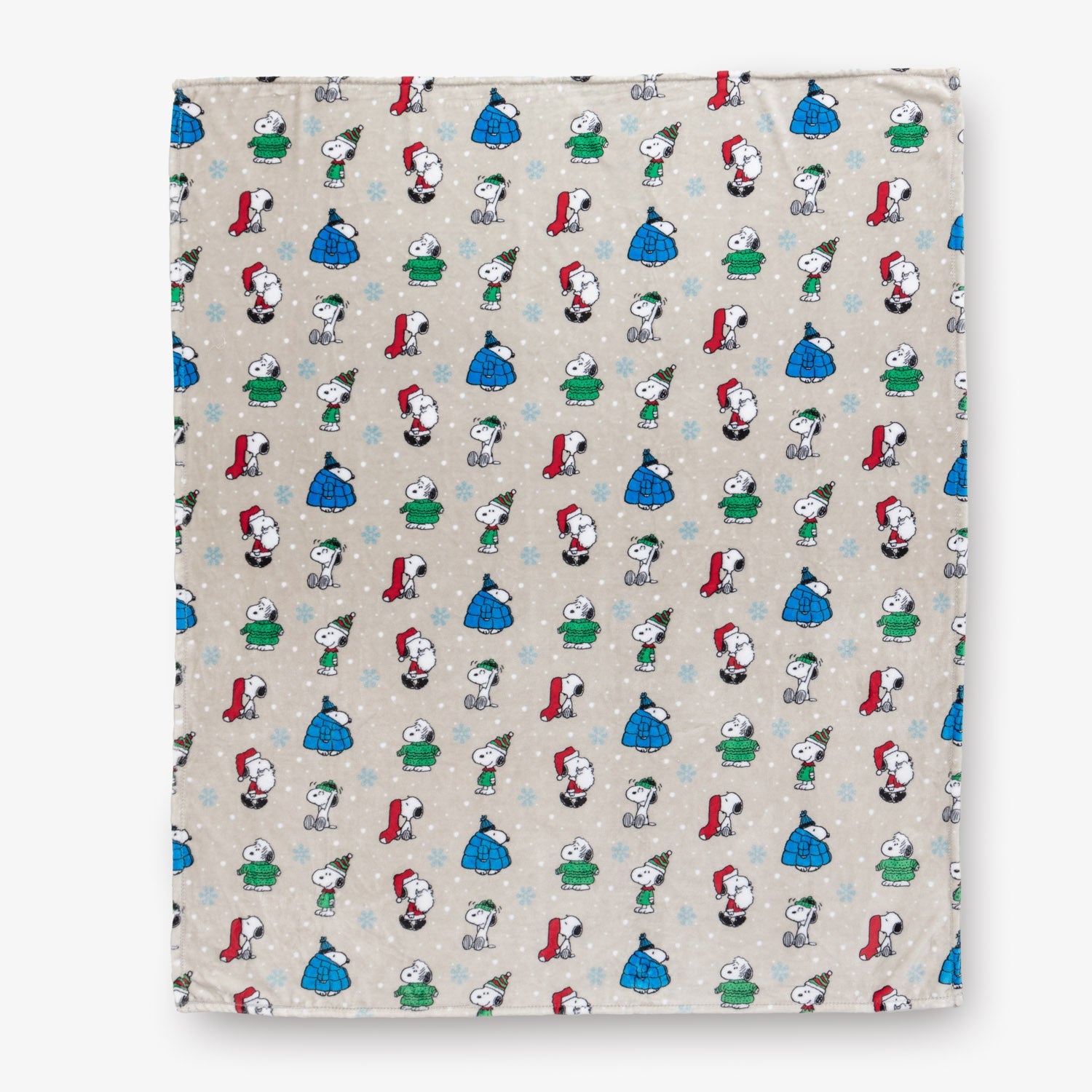 Peanuts® Holiday VelvetLoft® Throw