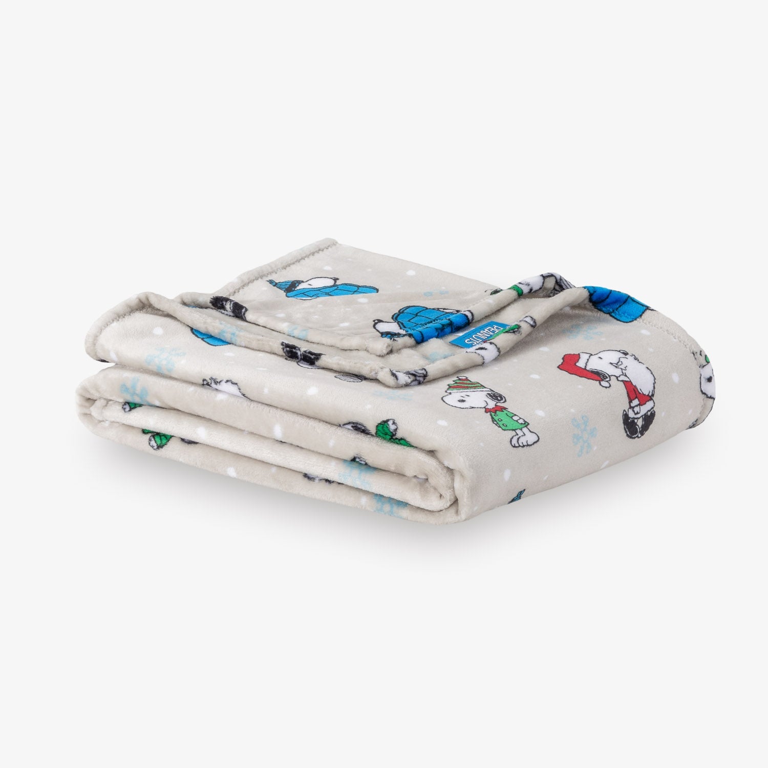 Peanuts® Holiday VelvetLoft® Throw